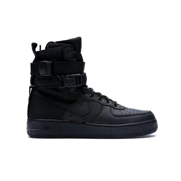 Nike ナイキ レディース スニーカー 【Nike SF Air Force 1 High Triple Black (Women's)】 サイズ US_5.5(22.5cm) Black/Black｜asty