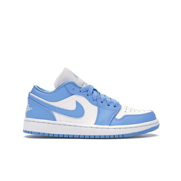 Jordan ジョーダン レディース スニーカー  【Jordan 1 Low UNC (Women\u0027s)】  大きさ US_7(24.0糎) University Blue/University Blue-White