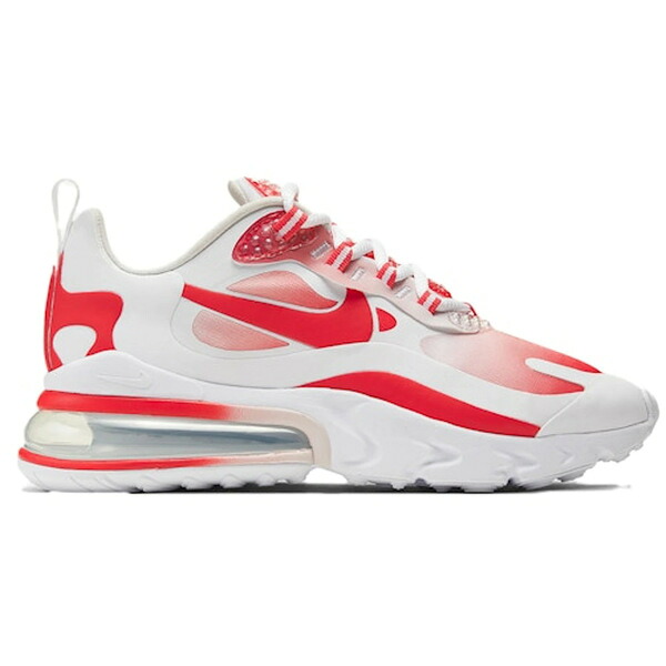 Nike ナイキ レディース スニーカー 【Nike Air Max 270 React SE Bubble Wrap (Women's)】 サイズ US_9(26.0cm) White/Track Red-Barely Rose｜asty