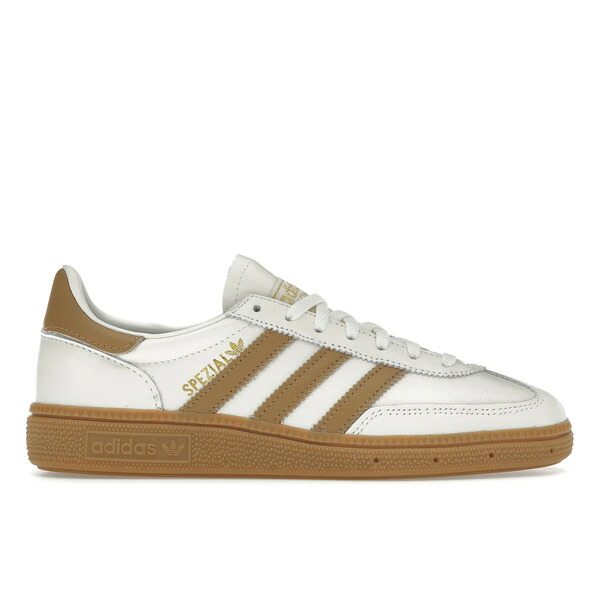 adidas アディダス レディース スニーカー 【adidas Handball Spezial Off White Gum (Women's)】 サイズ US_7(24.0cm) Off White/Cardboard/Gum｜asty