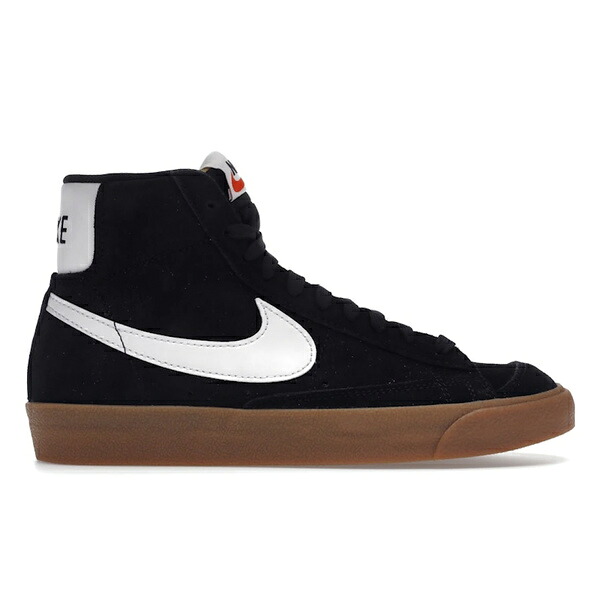 Nike ナイキ レディース スニーカー 【Nike Blazer Mid 77 Black White Gum (Women's)】 サイズ US_6(23.0cm) Black/White-Gum Medium Brown｜asty