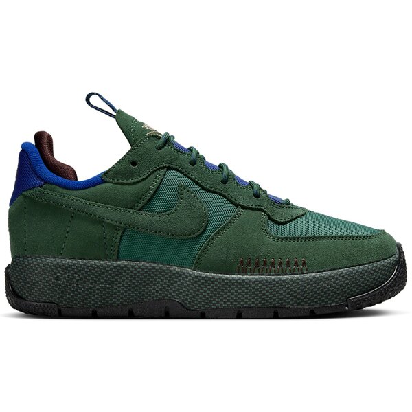 Nike ナイキ レディース スニーカー  【Nike Air Force 1 Wild Low Fir (Women\u0027s)】  大きさ US_7(24.0糎) Fir/Fir/Earth/Deep Royal Blue/Campfire Orange/Black