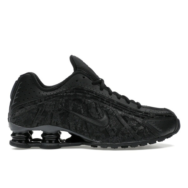 Nike ナイキ レディース スニーカー  【Nike Shox R4 Black Floral (Women\u0027s)】  大きさ US_9.5(26.5糎) Black/Dark Smoke Grey