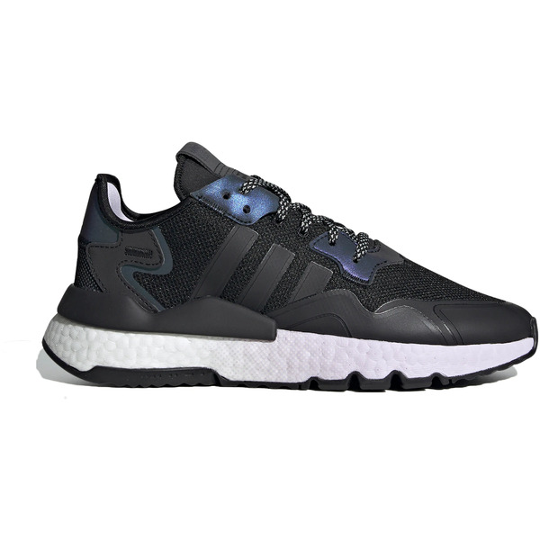 adidas アディダス レディース スニーカー 【adidas Nite Jogger Core Black Purple Tint (Women\'s)】 サイズ US_5.5(22.5cm) Core Black / Purple Tint / Cloud White|asty