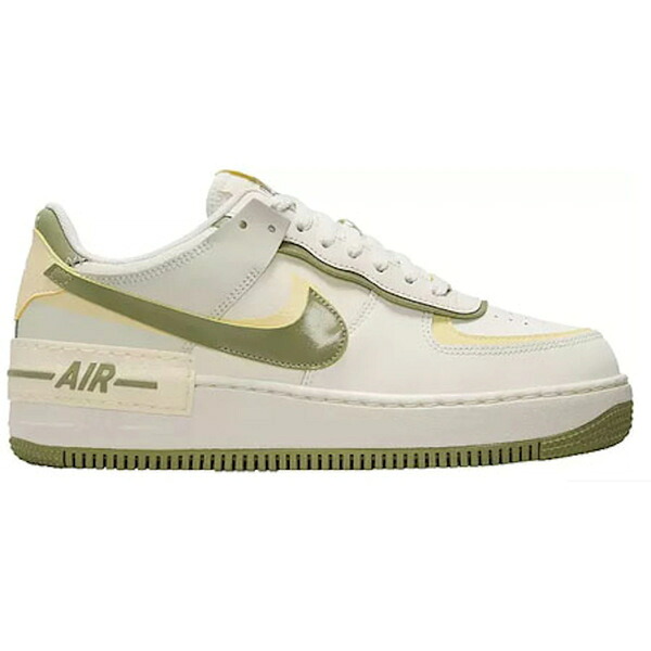 Nike ナイキ レディース スニーカー  【Nike Air Force 1 Low Shadow Pale Ivory Oil Green】  大きさ US_8.5(25.5糎) Sail/Alabaster/Pale Ivory/Oil Green