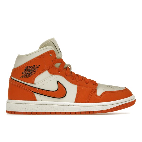 Jordan ジョーダン レディース スニーカー 【Jordan 1 Mid SE Sport Spice (Women's)】 サイズ US_5.5(22.5cm) Coconut Milk/Sport Spice-Black-Sail|asty