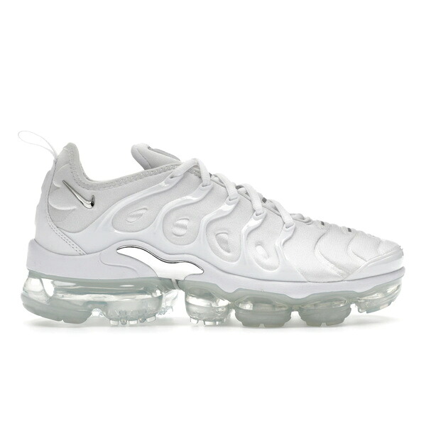 Nike ナイキ レディース スニーカー 【Nike Air VaporMax Plus White Chrome (Women's)】 サイズ US_8(25.0cm) White/Metallic Silver｜asty