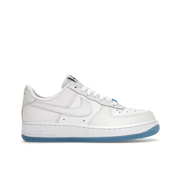 Nike ナイキ レディース スニーカー 【Nike Air Force 1 Low LX UV Reactive (Women's)】 サイズ US_W_11 White/Black-White-University Blue|asty