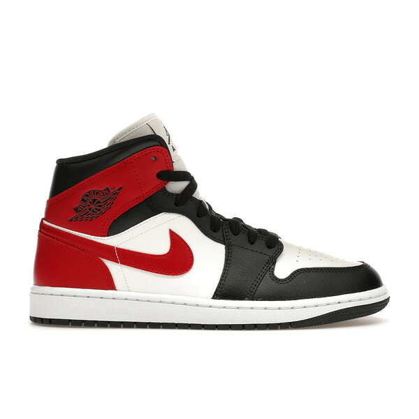 Jordan ジョーダン レディース スニーカー  【Jordan 1 Mid Gym Red Off Noir (Women\u0027s)】  大きさ US_8(25.0糎) Sail/Off Noir/White/Gym Red