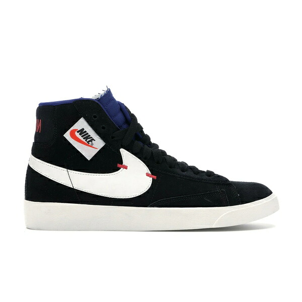 Nike ナイキ レディース スニーカー 【Nike Blazer Mid Rebel Deep Royal Black (Women's)】 サイズ US_8.5(25.5cm) Black/Summit White/Deep Royal Blue｜asty