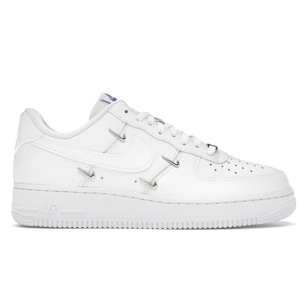 Nike ナイキ レディース スニーカー  【Nike Air Force 1 LX White (Women\u0027s)】  大きさ US_7.5(24.5糎) White/Hyper Royal-Black-White