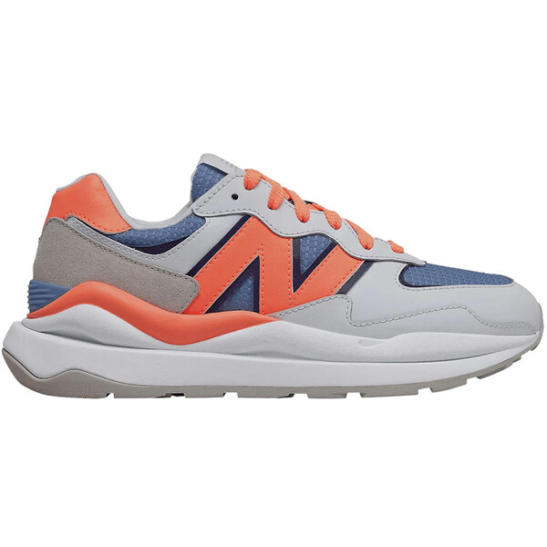 New Balance ニュー平衡にする レディース スニーカー  【New Balance 57/40 White Orange Stellar Blue (Women\u0027s)】  大きさ US_5.5(22.5珊) White/Stellar Blue