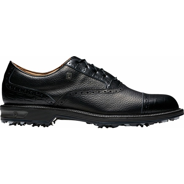 フットジョイ メンズ ゴルフ スポーツ FootJoy Men's DryJoys Premiere Tarlow Golf Shoes Black  割引発見