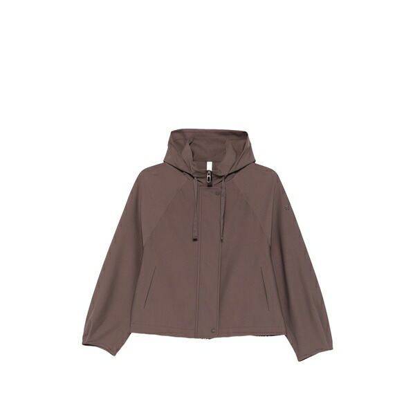 デューノ レディース パーカー・スウェットシャツ アウター Hooded jacket Brown