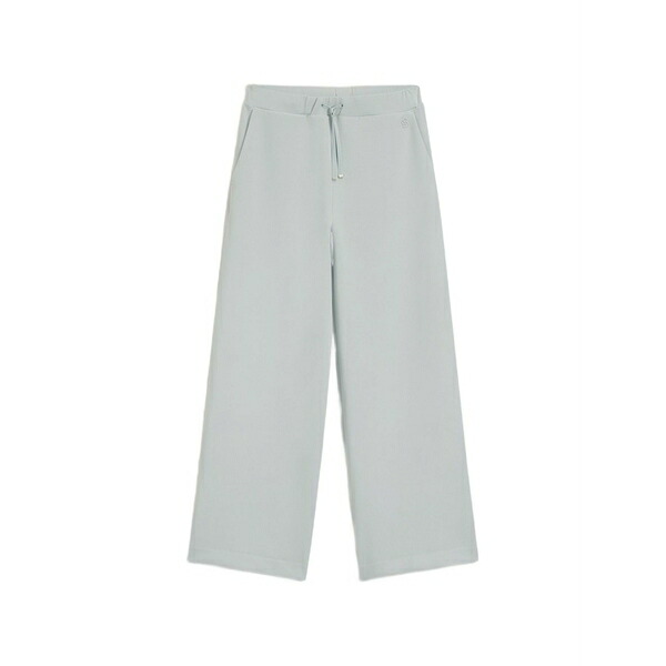 ボス レディース カジュアルパンツ ボトムス Drawstring-waist wide-leg track pants Blue