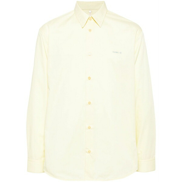 オーエーエムシー メンズ シャツ トップス Graphic-print shirt Yellow|asty