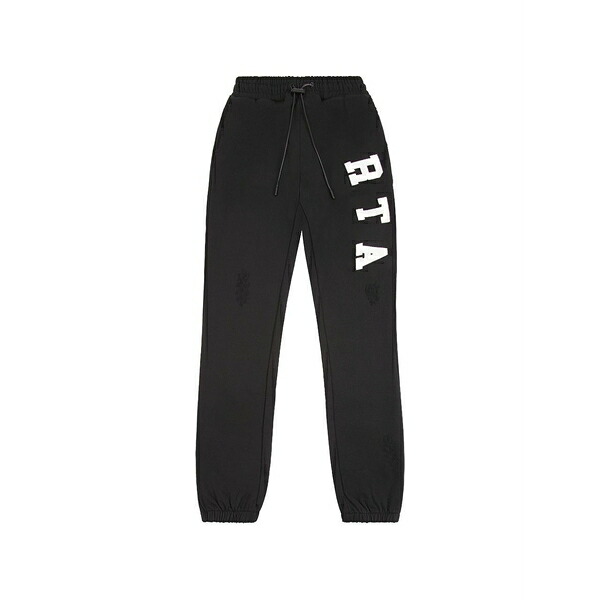 アールティーエー メンズ 心地好いズボン下 ボトムス  owen collegiate track pants Black