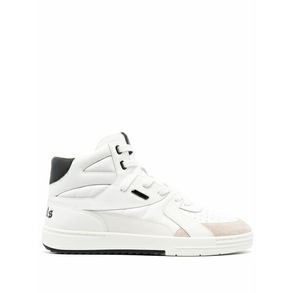 パーム・エンジェルス メンズ スニーカー シューズ University mid-top sneakers White