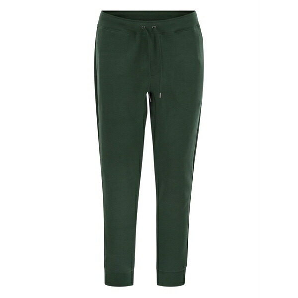 ラルフローレン メンズ カジュアルパンツ ボトムス Logo-embroidered trousers Green