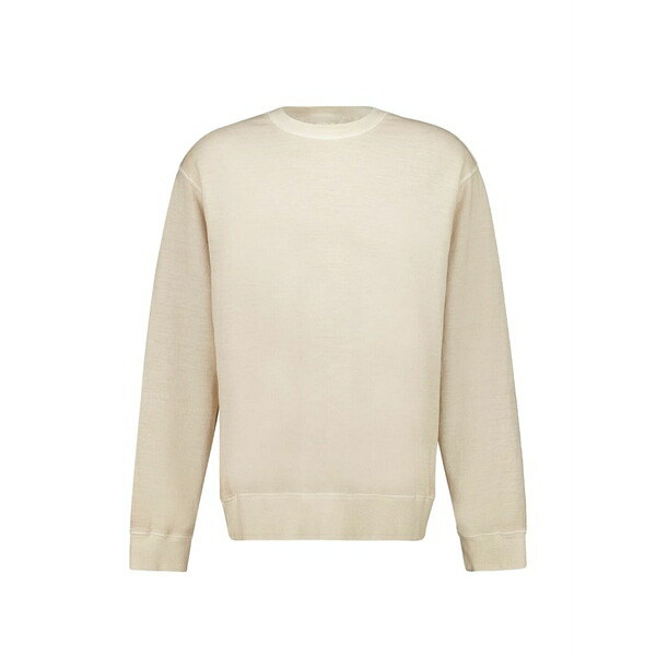 120%リノ メンズ ニット&セーター アウター Safari long-sleeve sweater Neutrals|asty