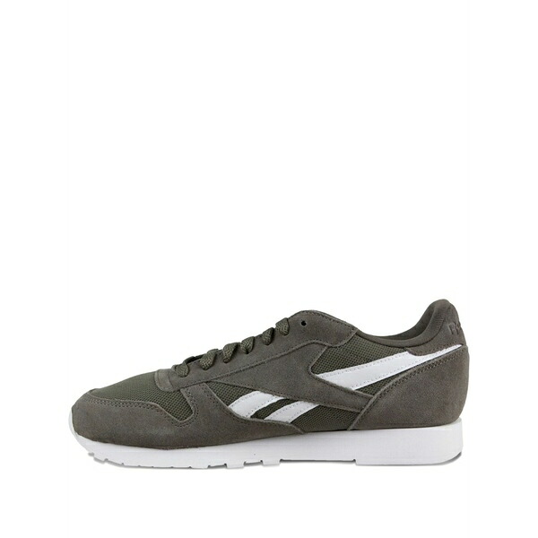 リーボック メンズ スニーカー シューズ Classic \"grey\"" sneakers Green"