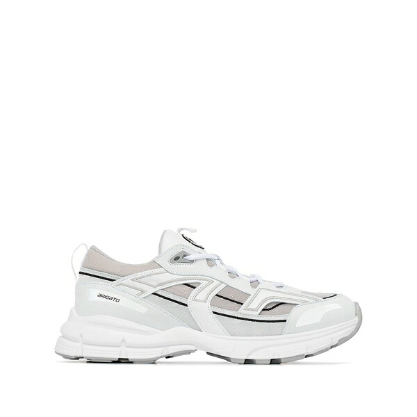 アクセルアリガト メンズ スニーカー シューズ White marathon sneakers White
