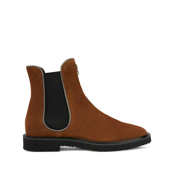 ジュゼッペザノッティ メンズ ブーツ シューズ Jaky suede chelsea boots Brown