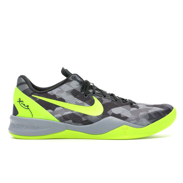 Nike ナイキ メンズ スニーカー 【Nike Kobe 8 Volt】 サイズ US_M_13 Sport Grey/Volt-Pure Platinum|asty