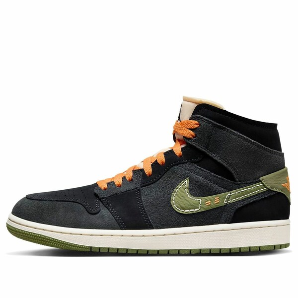 Jordan ジョーダン メンズ スニーカー  【Air Jordan 1 Mid SE Craft \u0027Anthracite Light Olive\u0027 FD6817-003】  大きさ US_7.5(25.5糎)