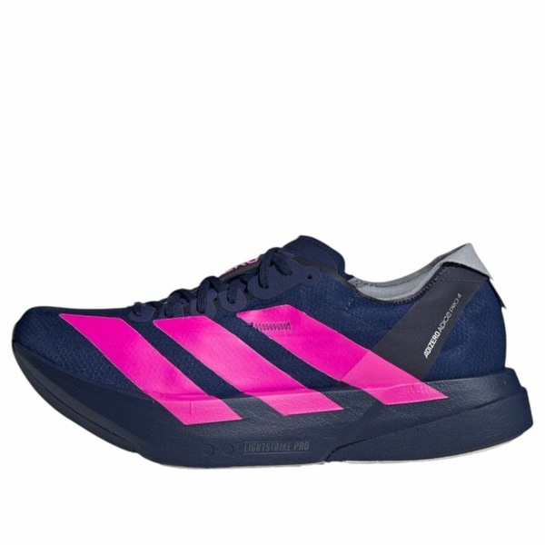 adidas アディダス メンズ スニーカー  【adidas Adizero Adios Pro 4 \u0027Dark Blue Shock Pink\u0027 JR4946】  大きさ US_12(30.0糎)