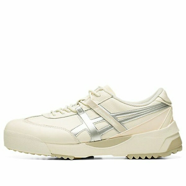 Onitsuka Tiger オニツカタイガー メンズ スニーカー  【Onitsuka Tiger Delegation EX Shoes \u0027Cream Pure Silver\u0027 1183A559-106】  大きさ US_10(28.0糎)