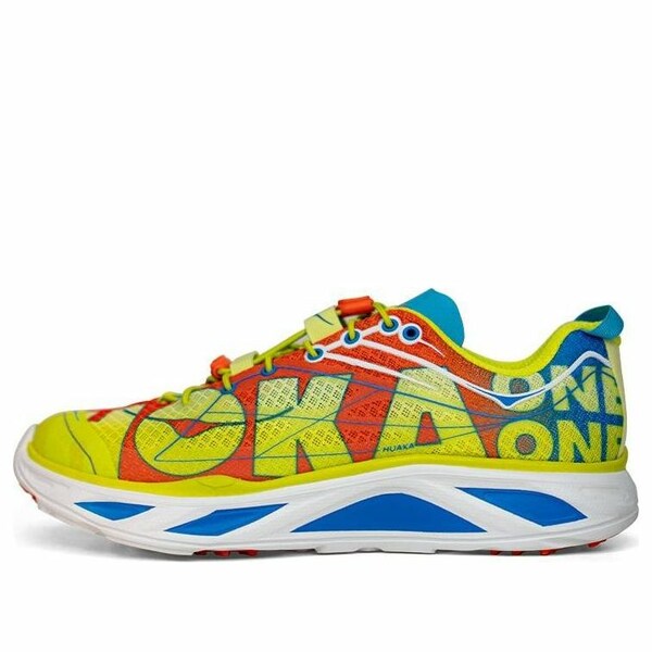 HOKA ONE ONE ホカオネオネ メンズ スニーカー 【HOKA ONE ONE Huaka Origins 'Evening Primrose Flame' 1134452-EPFL】 サイズ US_5(23.0cm)｜asty