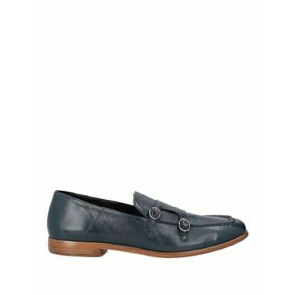 【送料無料】 ハンドレッド 100 レディース スリッポン・ローファー シューズ Loafers Blue画像