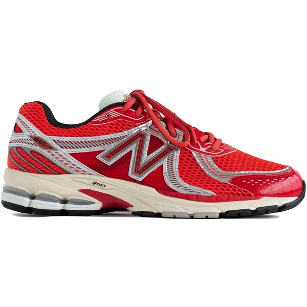New Balance ニューバランス メンズ スニーカー  【New Balance 860v2 Aim? Leon Dore Red Grey】  サイズ US_9(27.0cm) Red/Grey