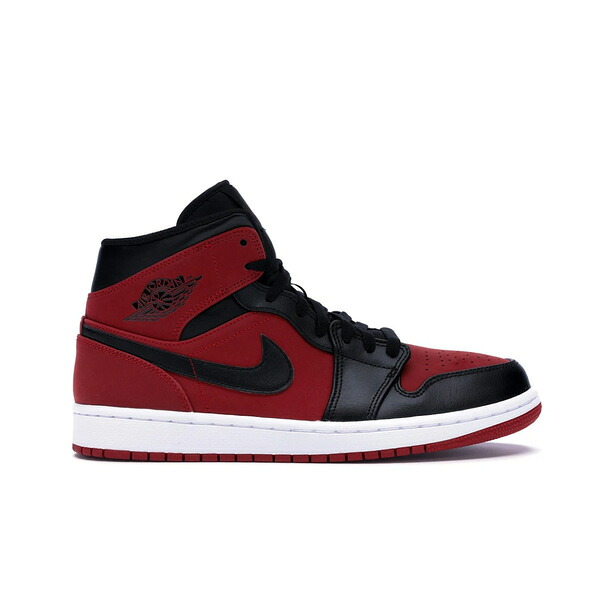 Jordan ジョーダン メンズ スニーカー 【Jordan 1 Mid Gym Red Black】 サイズ US_11.5(29.5cm) Gym Red/Black-White｜asty