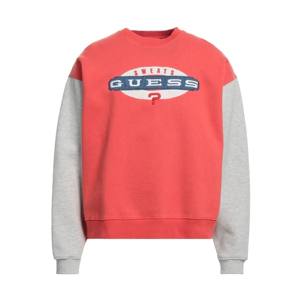 【貨物輸送無料】 ゲス メンズ パーカー・スウェットシャツ アウター Sweatshirts Orange