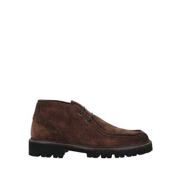 【貨物輸送無料】 ファビ メンズ ブーツ シューズ Ankle boots Brown