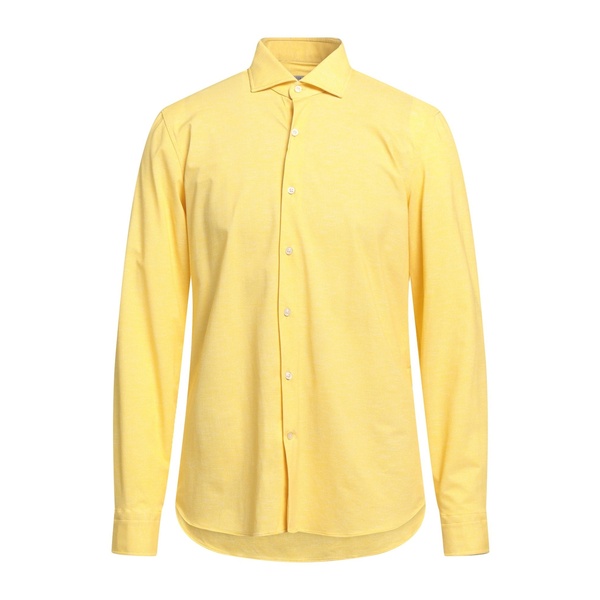 【貨物輸送無料】 ギラルデリ メンズ プルオーバー トップス Shirts Yellow トップス-カジュアルシャツ-メンズファッション