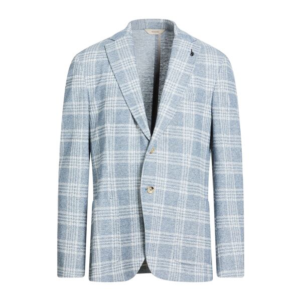 【送料無料】 パオローニ メンズ ジャケット＆ブルゾン アウター Blazers Blue｜asty