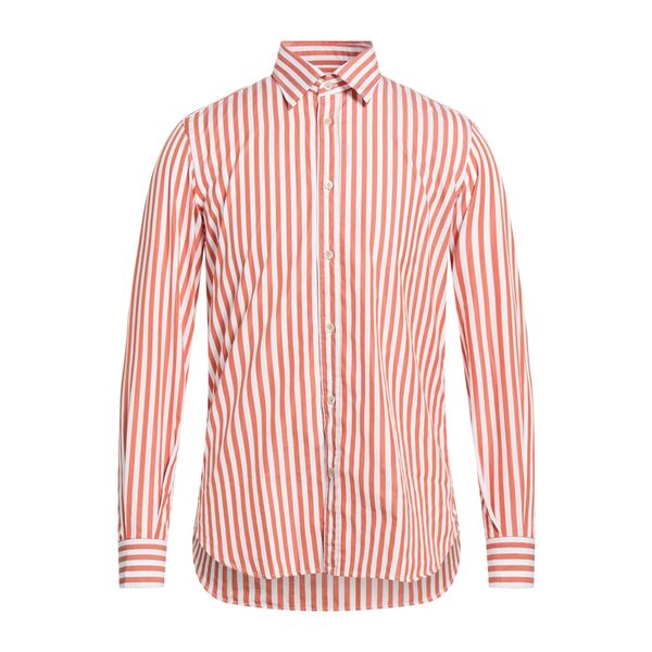 【送料無料】 ボリオリ メンズ シャツ トップス Shirts Orange｜asty