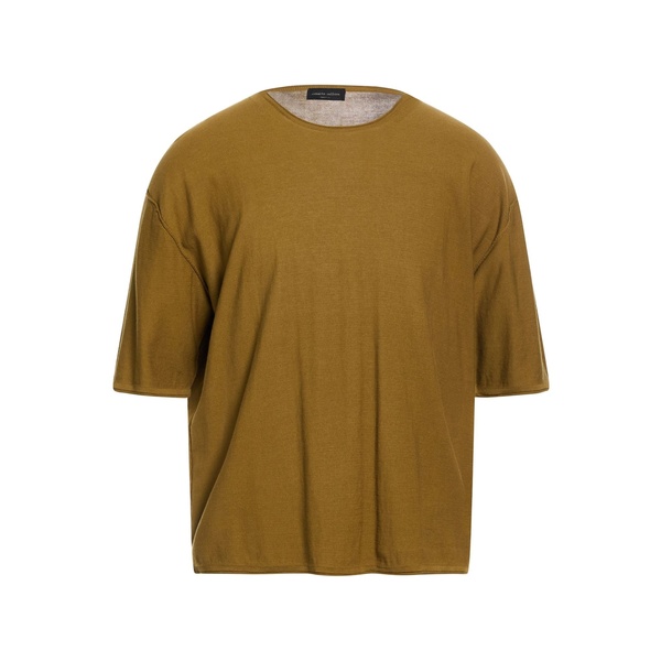【貨物輸送無料】 ロベルトコリーナ メンズ 編み物\u0026プルオーバー アウター Sweaters Green