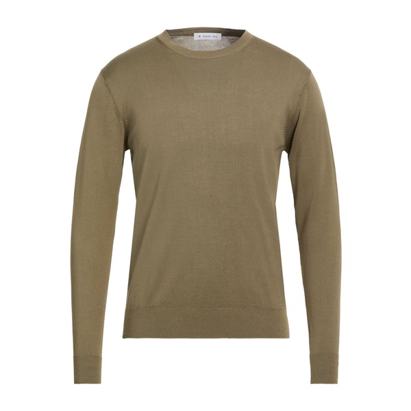 【貨物輸送無料】 マニュエル リッツ メンズ 編み物\u0026スウェーター アウター Sweaters Green