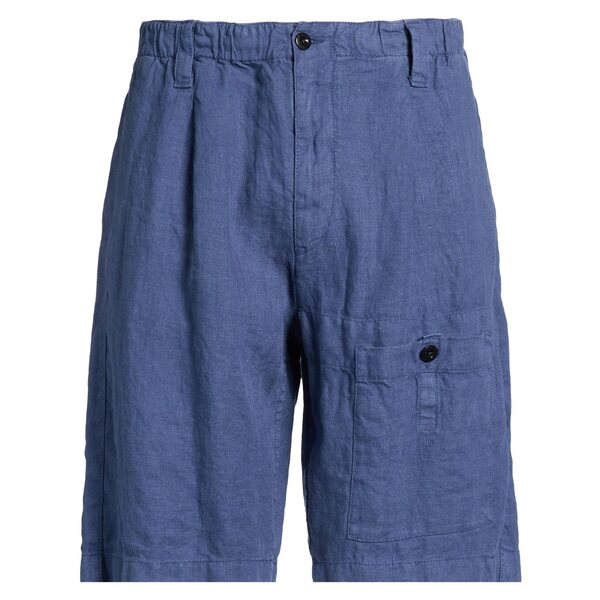 【送料無料】 シーピーカンパニー メンズ カジュアルパンツ ボトムス Shorts & Bermuda Shorts Blue｜asty