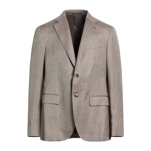 【貨物輸送無料】 カルーゾ メンズ 上衣＆上衣 アウター Blazers Grey