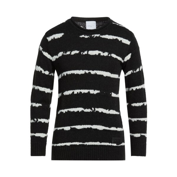 【貨物輸送無料】 ガレパリ メンズ 編み物\u0026プルオーバー アウター Sweaters Black