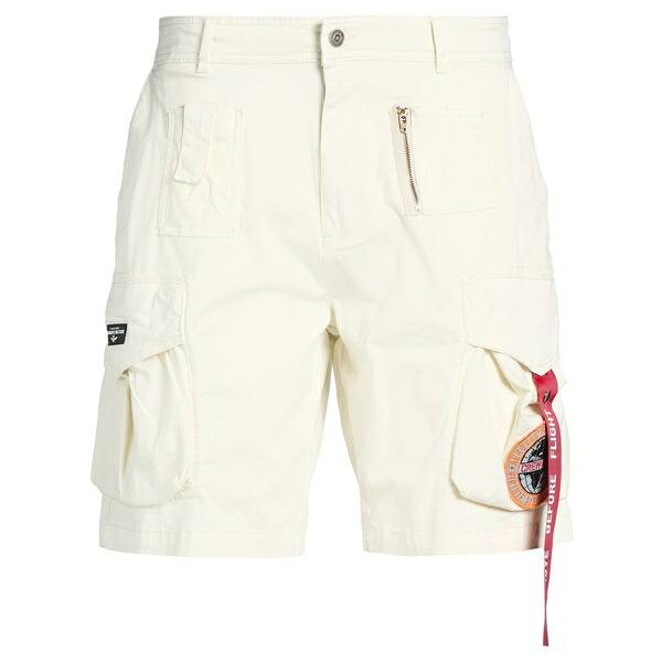 【貨物輸送無料】 アエロナウティカ ミリターレ メンズ 心地好いズボン下 ボトムス Shorts \u0026 Bermuda Shorts White