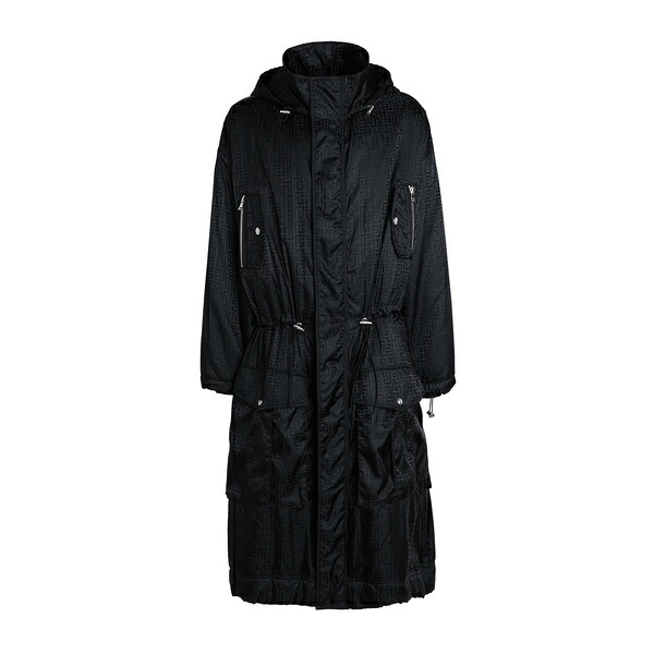 【貨物輸送無料】 バルマン メンズ 上衣＆上衣 アウター Coats Black メンズファッション-コート・ジャケット