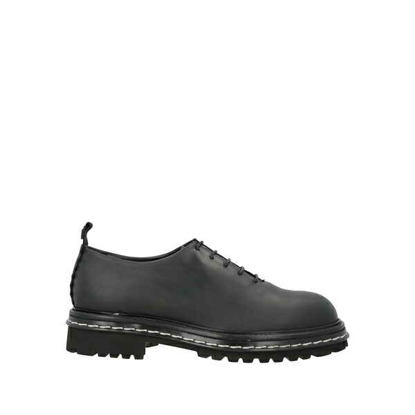 【貨物輸送無料】 アッティモネッリズ メンズ 御召しものシューズ シューズ Lace-up shoes Black