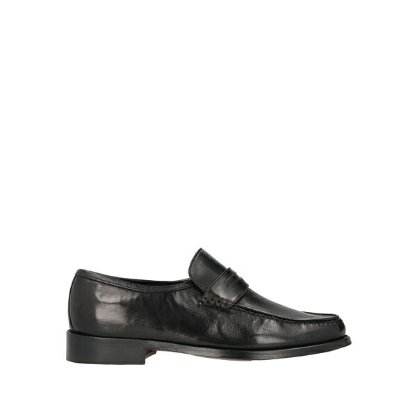 【貨物輸送無料】 カルピエーレ メンズ スリッポン・ローファー シューズ Loafers Black