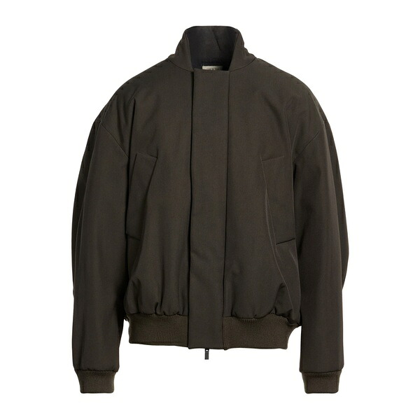 【貨物輸送無料】 フィアオブゴッド メンズ 上衣＆上衣 アウター Jackets Green コート・ジャケット-メンズファッション